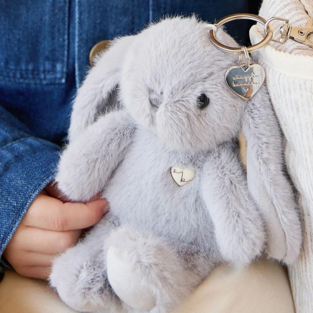 Snuggle Bunnies Penelope Keyring - Silver | Mothercare SG